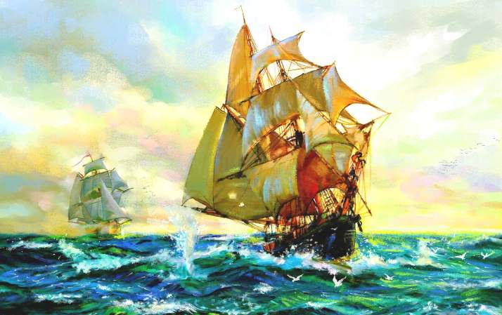 Boat Giclée Print No. 02 — giclée art print by ArtFeliz