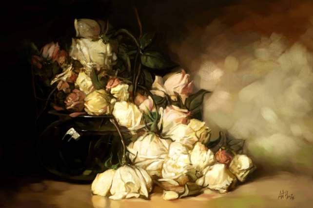Flower Giclée Print No. 02 — giclée art print by ArtFeliz