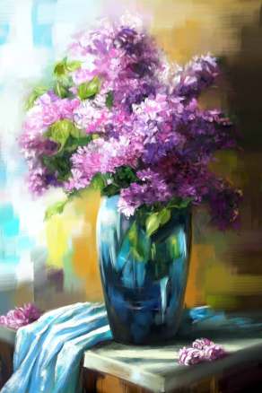 Flower Giclée Print No. 04 — giclée art print by ArtFeliz