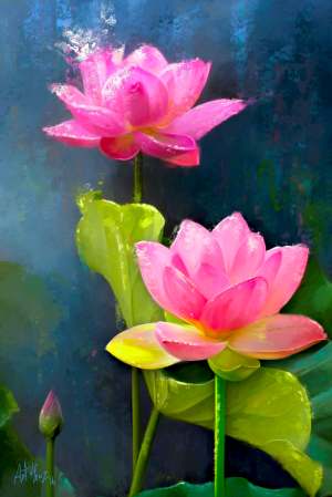 Flower Giclée Print No. 06 — giclée art print by ArtFeliz