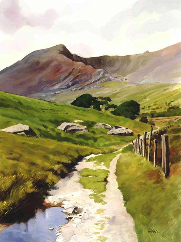 Landscape Giclée Print No. 05 — giclée art print by ArtFeliz