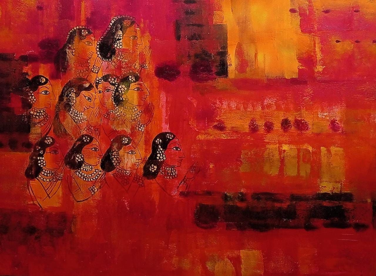 Gita Hudson | Oil on Canvas | 48 x 36 In