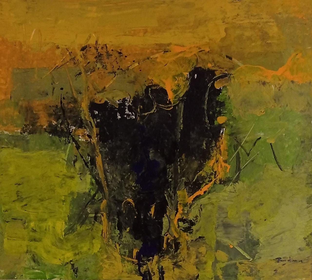 Athiveerapandian | Acrylic on Canvas | 42 x 46 In