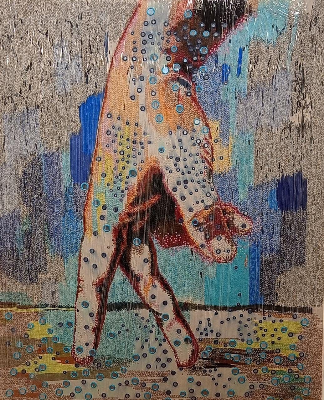 Ranjith Raman | Mixed Media on Cloth | 60 x 48 In