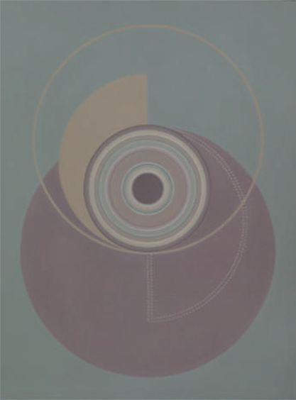 Dhruti Mahajan, Untitled III, Acrylic on Canvas, 48â x 36â, 2019.