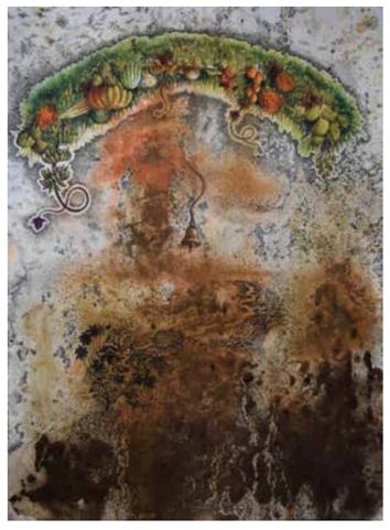 Matoli, Mixed Media, 22'' x 30'', 2019.