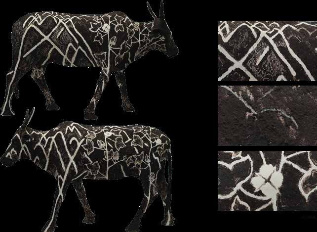 Movement - 2 — original artwork, Fiber Glass & Wooden Powder