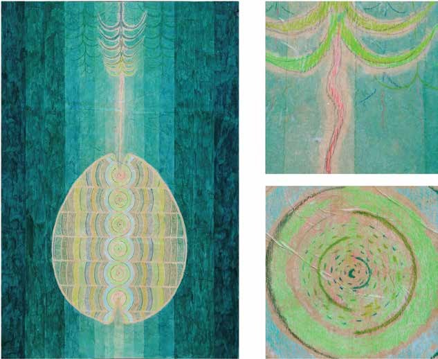 Seed Of Realisation — original artwork, Pencil, Photo Colour On Paper