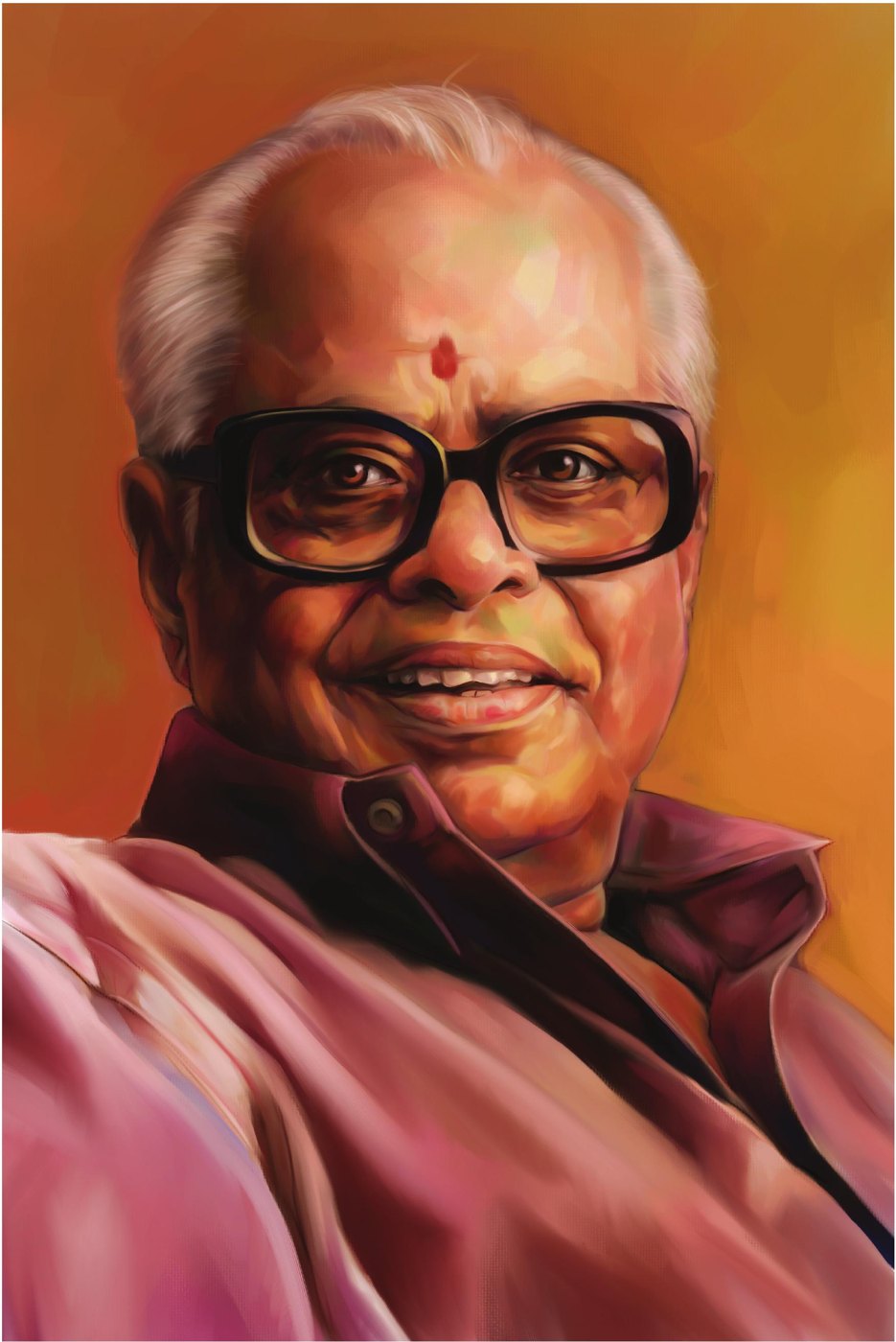 Global icon study III — portrait commission by ArtFeliz
