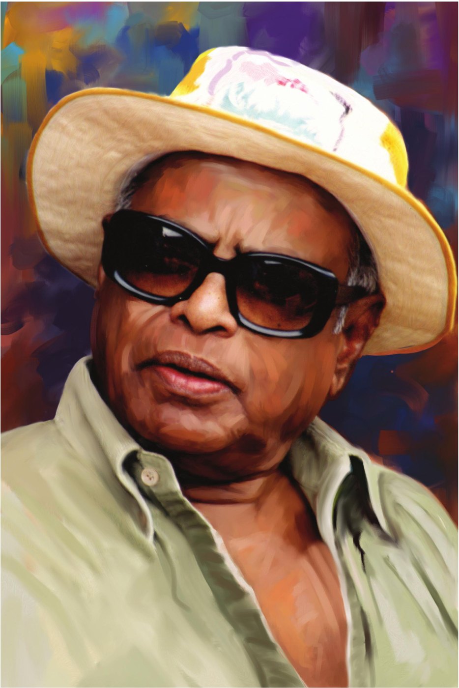 Global icon study IV — portrait commission by ArtFeliz