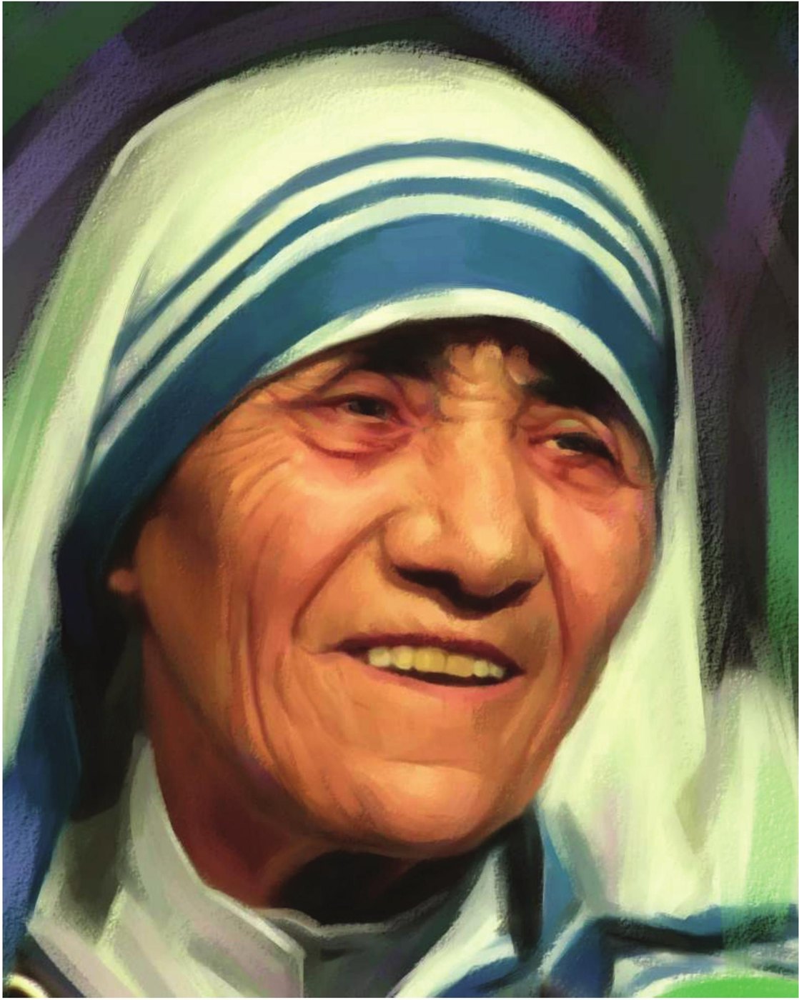 Mother Teresa I — portrait commission by ArtFeliz