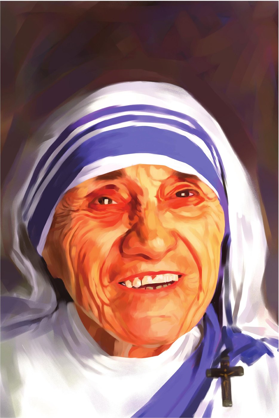 Mother Teresa II — portrait commission by ArtFeliz