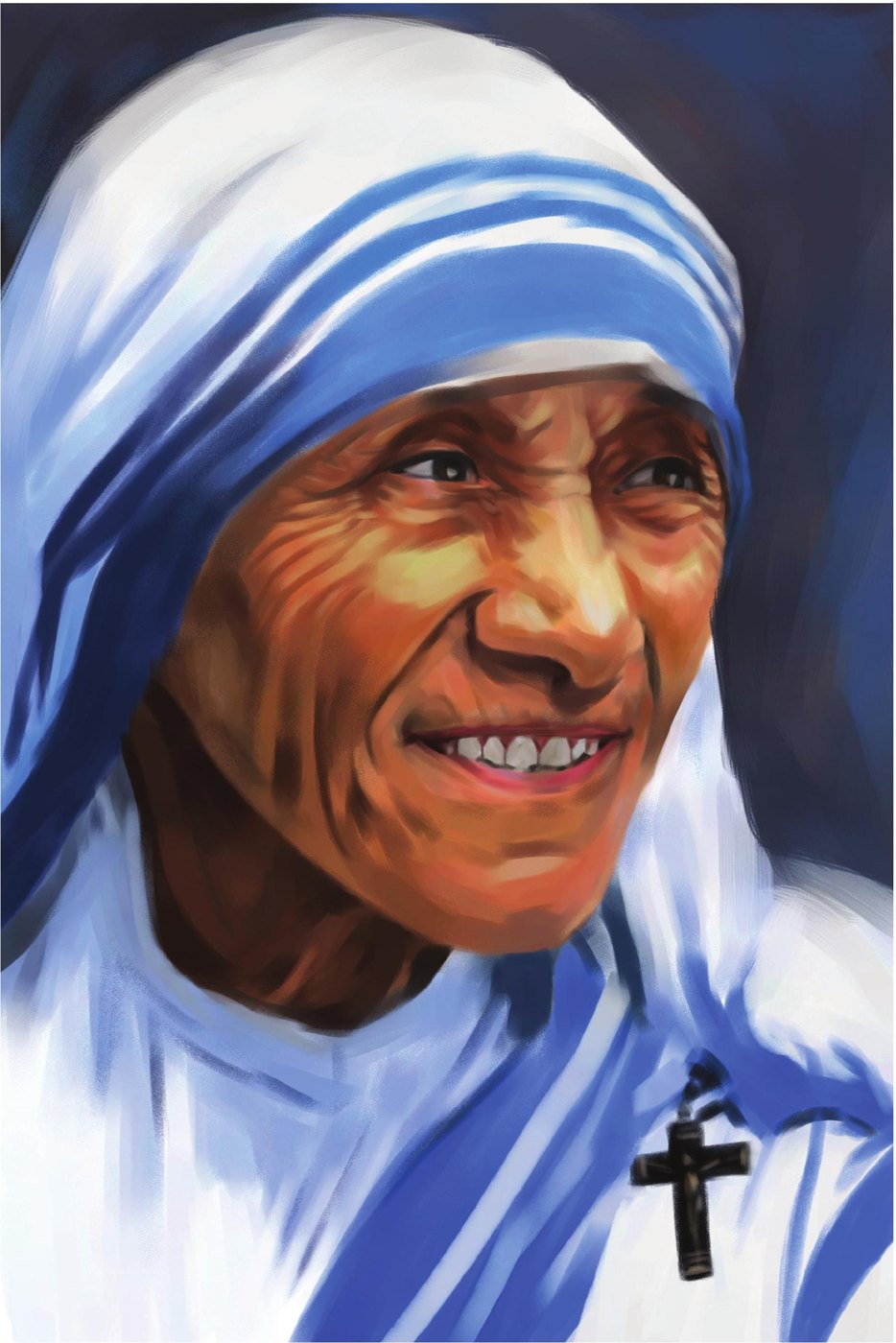 Mother Teresa III — portrait commission by ArtFeliz